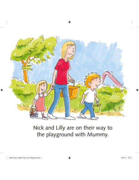 Nick and Lilly - At the playground (укр.) - детская книга - фото 3