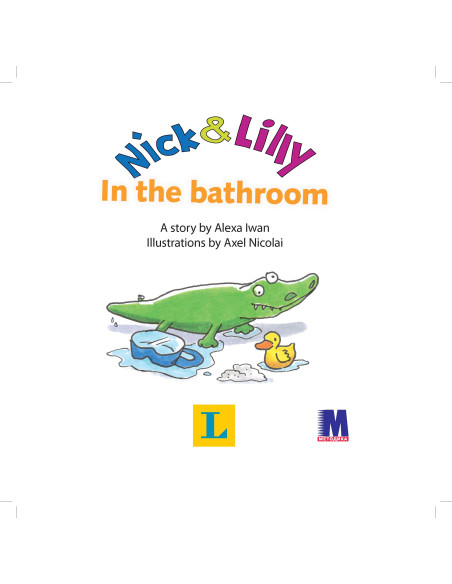 Nick and Lilly - In the bathroom (укр.) - дитяча книга - фото 2 Nick and Lilly - In the bathroom (укр.) - дитяча книга - фото 2