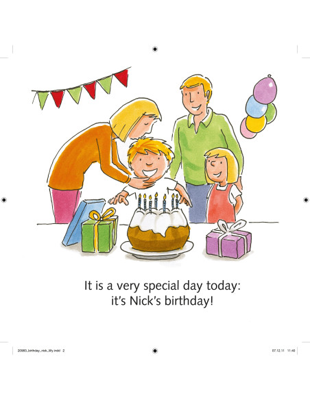 Nick and Lilly: Nick's birthday (укр.) - дитяча книга - фото 3 Nick and Lilly: Nick's birthday (укр.) - дитяча книга - фото 3