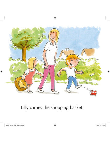 Nick and Lilly: At the supermarket (рос.) - дитяча книга - фото 3