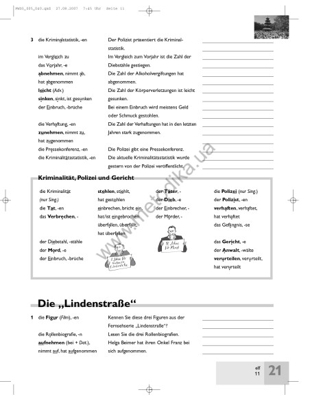 Passwort Deutsch 3. Wörterheft - зошит-словник - фото 12