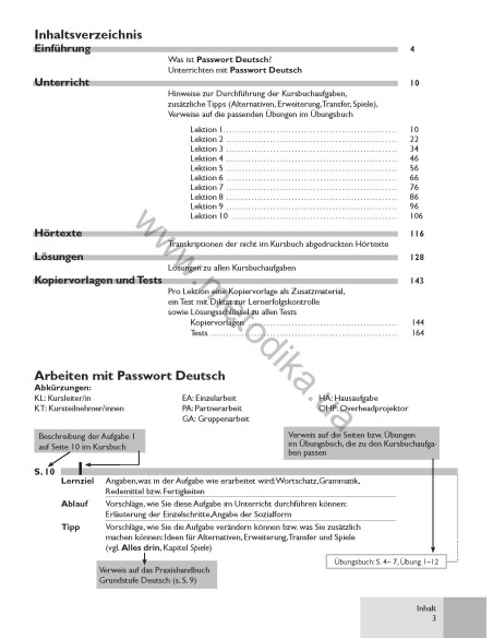 Passwort Deutsch 1. Lehrerhandbuch - книга вчителя - фото 4