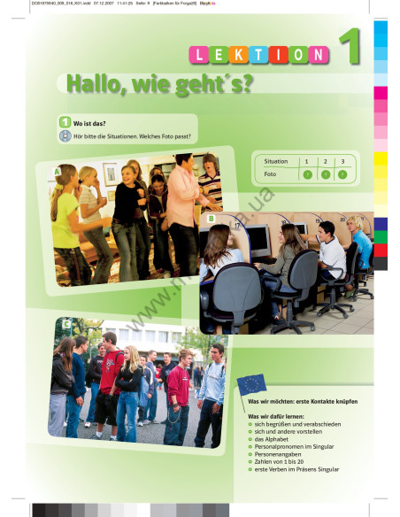 Team Deutsch 1 Kursbuch - учебник - фото 10