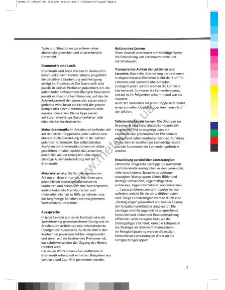 Team Deutsch 1 Lehrerhandbuch - книга вчителя - фото 8