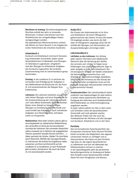 Team Deutsch 2 Lehrerhandbuch - книга вчителя - фото 6