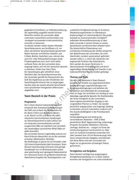 Team Deutsch 2 Lehrerhandbuch - книга вчителя - фото 7