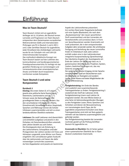 Team Deutsch 3 Lehrerhandbuch - книга вчителя - фото 5