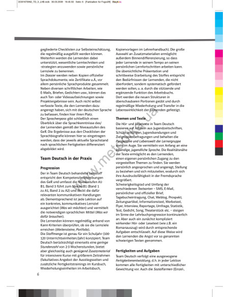 Team Deutsch 3 Lehrerhandbuch - книга вчителя - фото 7