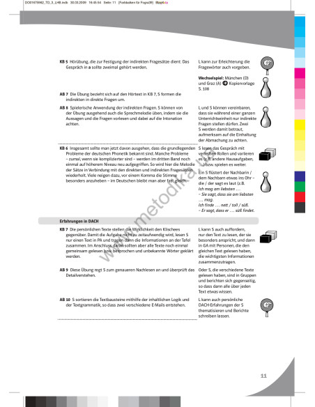 Team Deutsch 3 Lehrerhandbuch - книга вчителя - фото 12