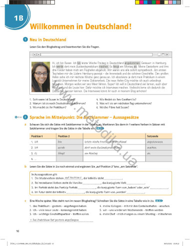 Mittelpunkt neu B1+ Lehr- und Arbeitsbuch - підручник+робочий зошит - фото 11