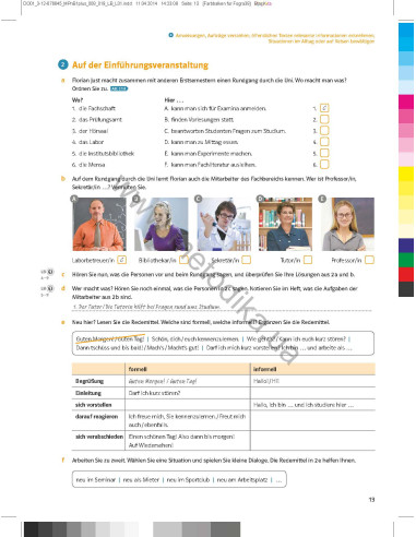 Mittelpunkt neu B1+ Lehr- und Arbeitsbuch - підручник+робочий зошит - фото 14