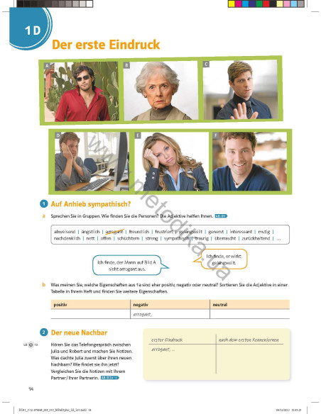 Mittelpunkt neu B1+ Lehr- und Arbeitsbuch - підручник+робочий зошит - фото 15