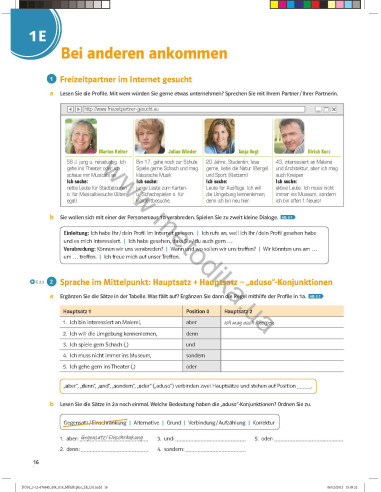 Mittelpunkt neu B1+ Lehr- und Arbeitsbuch - підручник+робочий зошит - фото 17