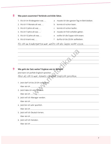 Parallelen 8. Робочий зошит для 8-го класу ЗНЗ (4-й рік навчання, 2-га іноземна мова) - фото 8