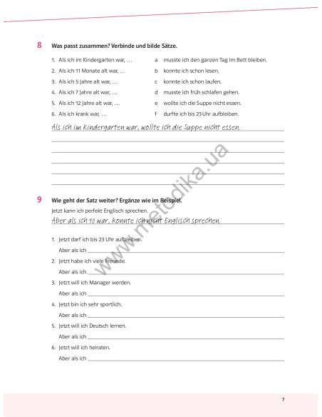 Parallelen 8. Робочий зошит для 8-го класу ЗНЗ (4-й рік навчання, 2-га іноземна мова) - фото 8