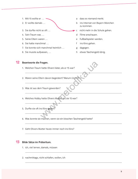 Parallelen 8. Робочий зошит для 8-го класу ЗНЗ (4-й рік навчання, 2-га іноземна мова) - фото 10