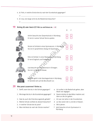 Parallelen 8. Робочий зошит для 8-го класу ЗНЗ (4-й рік навчання, 2-га іноземна мова) - фото 13