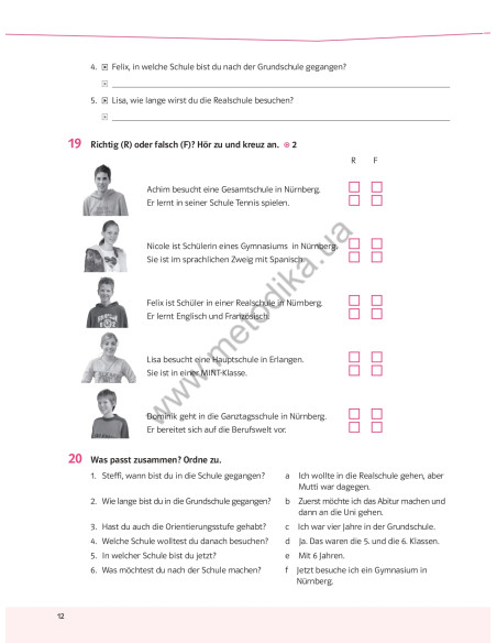 Parallelen 8. Робочий зошит для 8-го класу ЗНЗ (4-й рік навчання, 2-га іноземна мова) - фото 13
