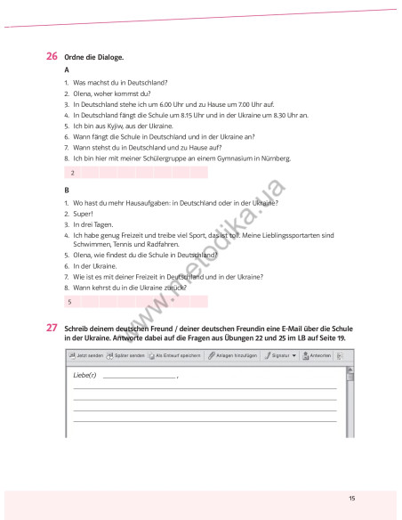 Parallelen 8. Робочий зошит для 8-го класу ЗНЗ (4-й рік навчання, 2-га іноземна мова) - фото 16