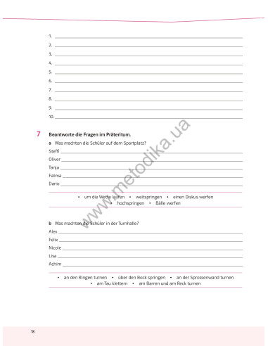 Parallelen 8. Робочий зошит для 8-го класу ЗНЗ (4-й рік навчання, 2-га іноземна мова) - фото 19