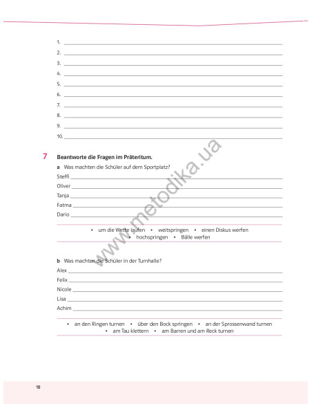 Parallelen 8. Робочий зошит для 8-го класу ЗНЗ (4-й рік навчання, 2-га іноземна мова) - фото 19