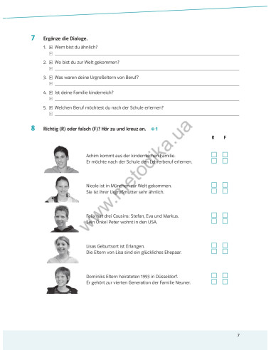 Parallelen 9. Робочий зошит для 9-го класу ЗНЗ (5-й рік навчання, 2-га іноземна мова) - фото 8 Parallelen 9. Робочий зошит для 9-го класу ЗНЗ (5-й рік навчання, 2-га іноземна мова) - фото 8