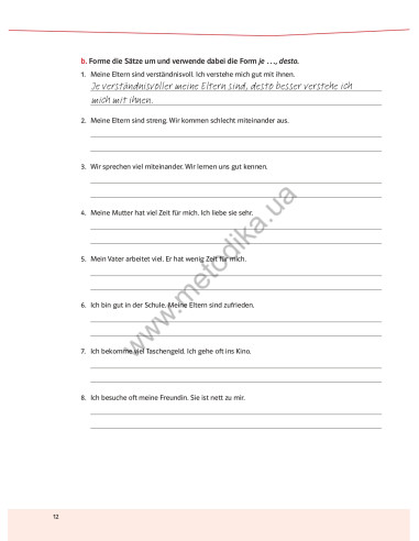 Parallelen 11. Робочий зошит для 11-го класу ЗНЗ (7-й рік навчання, 2-га іноземна мова) - фото 13 Parallelen 11. Робочий зошит для 11-го класу ЗНЗ (7-й рік навчання, 2-га іноземна мова) - фото 13