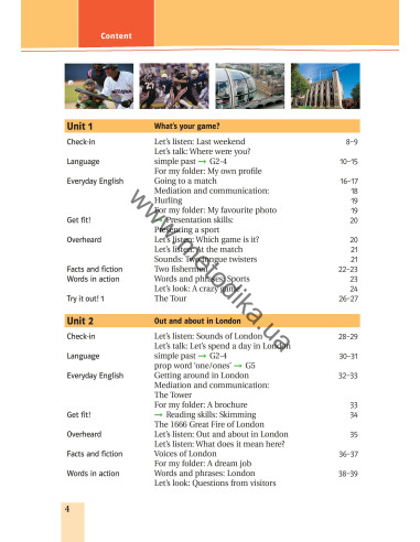 Joy of English 7. Підручник для 7-го класу ЗНЗ (3-й рік навчання, 2-га іноземна мова) - фото 5