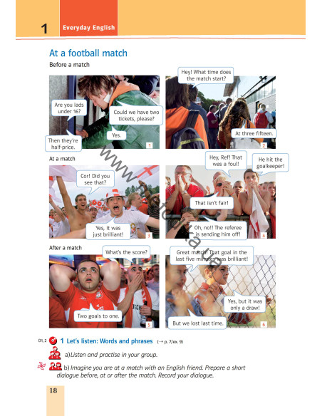 Joy of English 7. Підручник для 7-го класу ЗНЗ (3-й рік навчання, 2-га іноземна мова) - фото 19