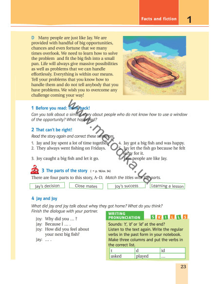 Joy of English 7. Підручник для 7-го класу ЗНЗ (3-й рік навчання, 2-га іноземна мова) - фото 24