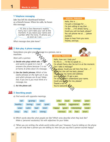 Joy of English 8. Підручник для 8-го класу ЗНЗ (4-й рік навчання, 2-га іноземна мова) - фото 23 Joy of English 8. Підручник для 8-го класу ЗНЗ (4-й рік навчання, 2-га іноземна мова) - фото 23