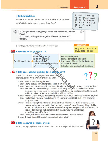 Joy of English 8. Підручник для 8-го класу ЗНЗ (4-й рік навчання, 2-га іноземна мова) - фото 30 Joy of English 8. Підручник для 8-го класу ЗНЗ (4-й рік навчання, 2-га іноземна мова) - фото 30