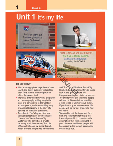 Joy of English 9. Підручник для 9-го класу ЗНЗ (5-й рік навчання, 2-га іноземна мова) - фото 9 Joy of English 9. Підручник для 9-го класу ЗНЗ (5-й рік навчання, 2-га іноземна мова) - фото 9