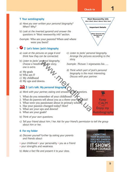 Joy of English 9. Підручник для 9-го класу ЗНЗ (5-й рік навчання, 2-га іноземна мова) - фото 10 Joy of English 9. Підручник для 9-го класу ЗНЗ (5-й рік навчання, 2-га іноземна мова) - фото 10