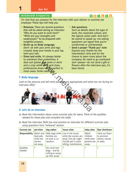 Joy of English 9. Підручник для 9-го класу ЗНЗ (5-й рік навчання, 2-га іноземна мова) - фото 19 Joy of English 9. Підручник для 9-го класу ЗНЗ (5-й рік навчання, 2-га іноземна мова) - фото 19