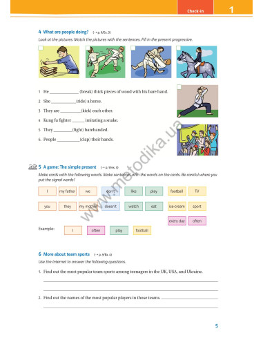 Joy of English 7. Робочий зошит для 7-го класу ЗНЗ (3-й рік навчання, 2-га іноземна мова) - фото 6