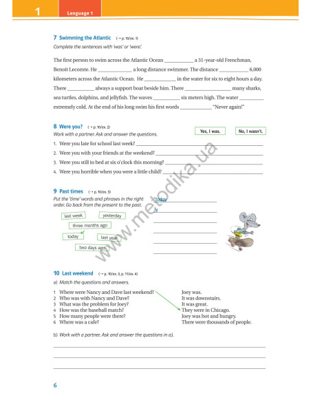 Joy of English 7. Робочий зошит для 7-го класу ЗНЗ (3-й рік навчання, 2-га іноземна мова) - фото 7