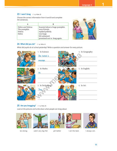 Joy of English 7. Робочий зошит для 7-го класу ЗНЗ (3-й рік навчання, 2-га іноземна мова) - фото 12