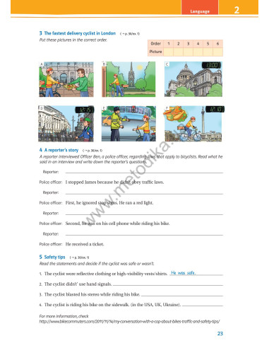 Joy of English 7. Робочий зошит для 7-го класу ЗНЗ (3-й рік навчання, 2-га іноземна мова) - фото 24