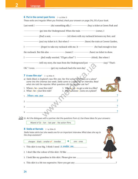 Joy of English 7. Робочий зошит для 7-го класу ЗНЗ (3-й рік навчання, 2-га іноземна мова) - фото 25