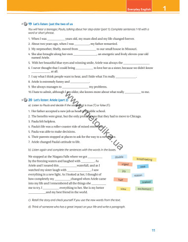Joy of English 8. Робочий зошит для 8-го класу ЗНЗ (4-й рік навчання, 2-га іноземна мова) - фото 12