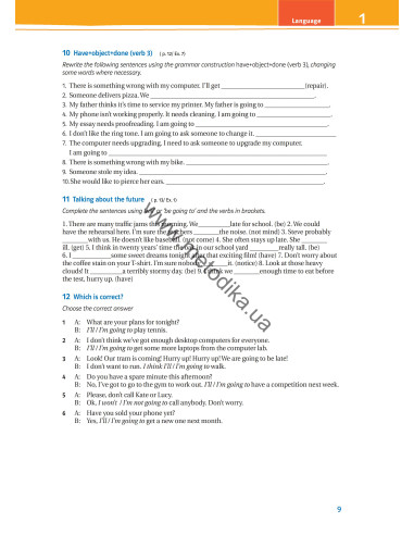 Joy of English 9. Робочий зошит для 9-го класу ЗНЗ (5-й рік навчання, 2-га іноземна мова) - фото 10