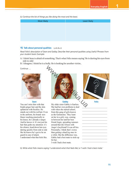 Joy of English 9. Робочий зошит для 9-го класу ЗНЗ (5-й рік навчання, 2-га іноземна мова) - фото 12