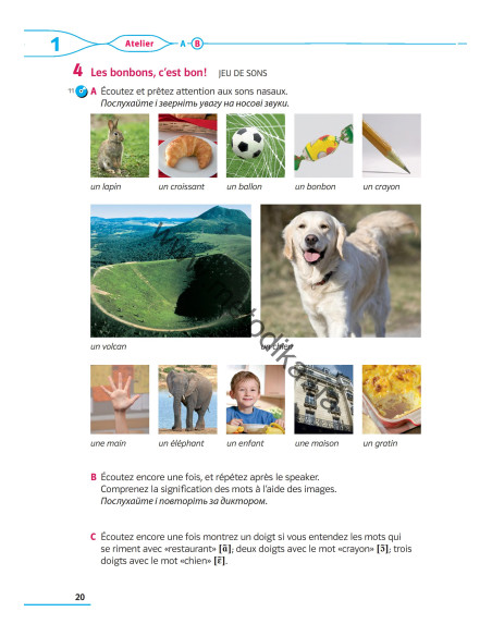 À la découverte du français 5. Підручник для 5-го класу ЗНЗ (1-й рік навчання, 2-га іноземна мова) - фото 21