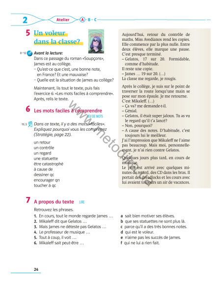 À la découverte du français 7. Підручник для 7-го класу ЗНЗ (3-й рік навчання, 2-га іноземна мова) - фото 25 À la découverte du français 7. Підручник для 7-го класу ЗНЗ (3-й рік навчання, 2-га іноземна мова) - фото 25
