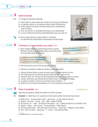 À la découverte du français 8. Підручник для 8-го класу ЗНЗ (4-й рік навчання, 2-га іноземна мова) - фото 13