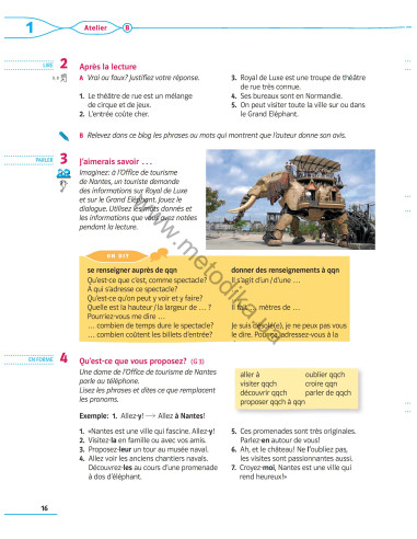 À la découverte du français 8. Підручник для 8-го класу ЗНЗ (4-й рік навчання, 2-га іноземна мова) - фото 17