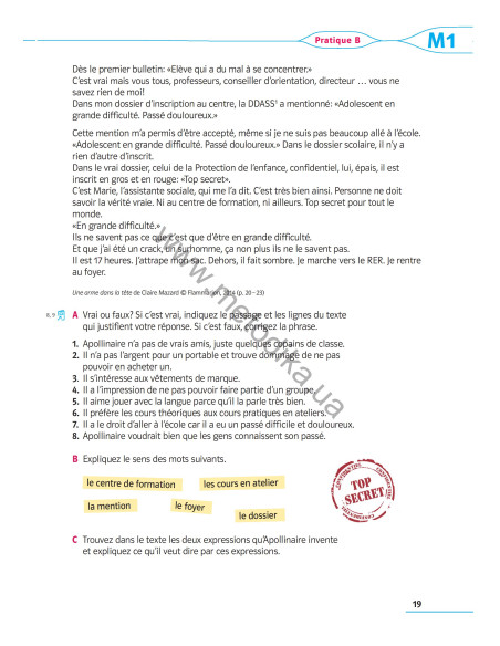 À la découverte du français 9. Підручник для 9-го класу ЗНЗ (5-й рік навчання, 2-га іноземна мова) - фото 20