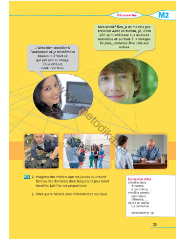 À la découverte du français 9. Підручник для 9-го класу ЗНЗ (5-й рік навчання, 2-га іноземна мова) - фото 26