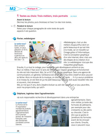 À la découverte du français 9. Підручник для 9-го класу ЗНЗ (5-й рік навчання, 2-га іноземна мова) - фото 27